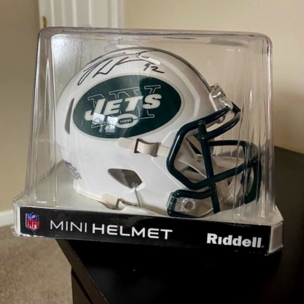 SPECIAL!!!  NY Jets Leonard Williams Signed Mini Helmet Never Opened